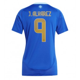 Argentinië Julian Alvarez #9 Uit tenue Dames Copa America 2024 Korte Mouw
